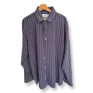 Mizzen+Main Mens Long Sleeve Button Up, XXL Trim Fit